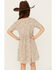 Image #4 - Rylee & Cru Girls' Finn Floral Print Dress, White, hi-res
