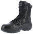 Image #2 - Reebok Women's Stealth 8" Lace-Up Black Side-Zip Work Boots - Composite Toe, Black, hi-res