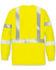 Image #2 - Rasco Men's FR Hi-Vis Segmented Trim Long Sleeve Work Shirt, Yellow, hi-res