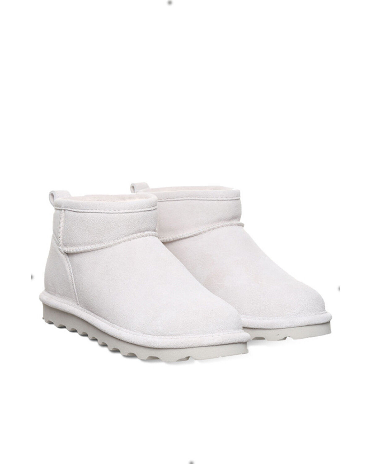Image #1 - Bearpaw Women's Shorty Casual Boots, White, hi-res