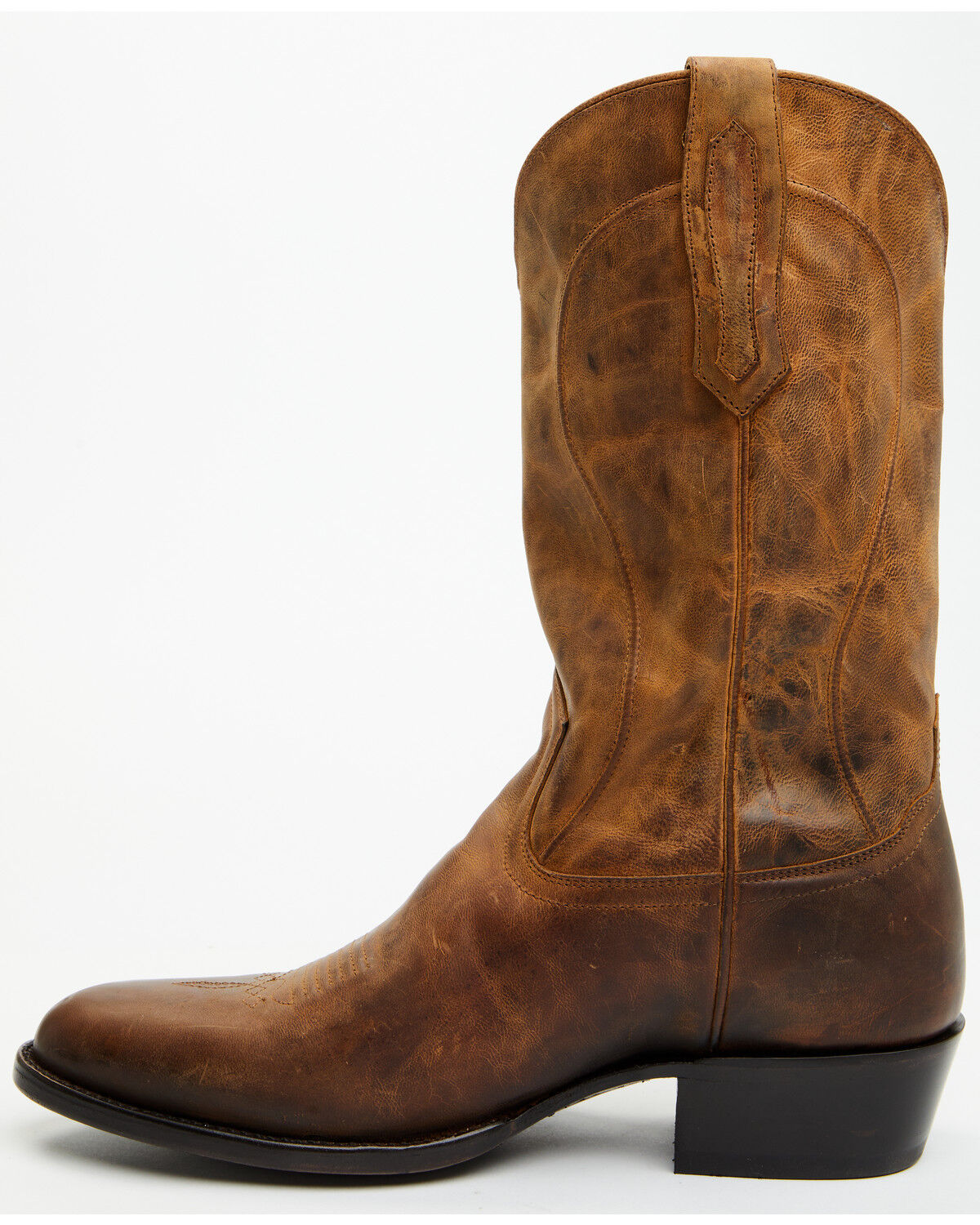 Image #3 - Cody James Black 1978® Men's Chapman Western Boots - Round Toe, Distressed Brown, hi-res
