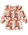 Image #1 - Wrangler Toddler Girls' Boot Print Dress Set - 2 Piece, White, hi-res