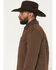 Image #2 - Kimes Ranch Men's Dickson Quilted Shirt Jacket, Dark Brown, hi-res