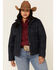 Image #1 - Outback Trading Co. Women's Contrast Stitch Lightweight Insulated Jacket - Plus, Blue, hi-res