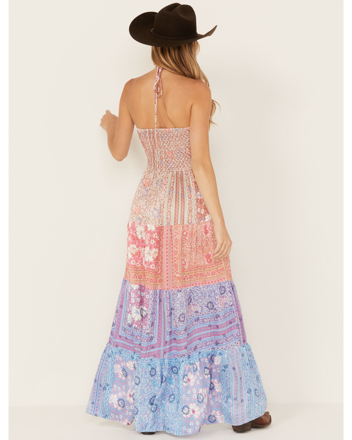Image #4 - Jen's Pirate Booty Women's Fairytale Juliette Patchwork Maxi Dress, Multi, hi-res