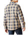 Ariat Men's Hiro Plaid Print Long Sleeve Snap Western Flannel Shirt - Tall, Blue, hi-res