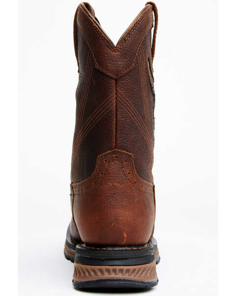 Cody James Men's 10" Disruptor Western Work Boots - Soft Toe, Brown, hi-res