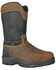 Image #1 - Hoss Men's Slag Waterproof Metguard Wellington Work Boots - Composite Toe, Brown, hi-res