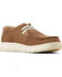 Image #1 - Ariat Boys' Suede Hilo Casual Shoes - Moc Toe, Brown, hi-res