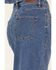 Image #4 - Rock & Roll Denim Women's Medium Wash Rhinestone Studded Maxi Skirt, Medium Wash, hi-res