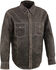 Image #2 - Milwaukee Leather Men's Lightweight Leather Shirt - Big & Tall, Grey, hi-res