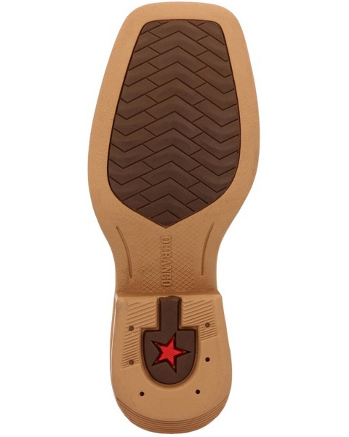 Image #7 - Durango Little Girls' Shyloh Western Boots - Broad Square Toe, Tan, hi-res