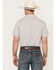 Image #4 - Gibson Trading Co Men's Purple Hazed Medallion Print Short Sleeve Pearl Snap Western Shirt, Purple, hi-res