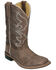 Image #1 - Smoky Mountain Women's Willow Western Boots - Broad Square Toe, Chocolate, hi-res