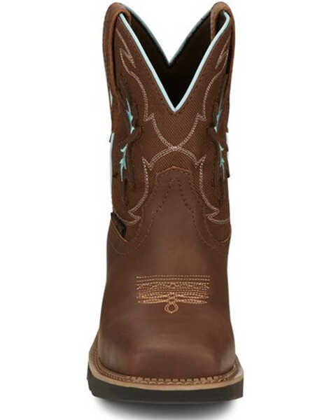 Justin Women's Chisel Waterproof Western Work Boots - Nano Composite Toe, , hi-res