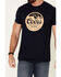 Image #3 - Brew City Beer Gear Men's Coors Circle Logo Graphic T-Shirt , Navy, hi-res