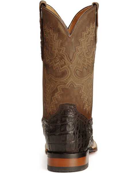 Image #7 - Dan Post Gel-Flex Cowboy Certified Caiman Stockman Boots, , hi-res