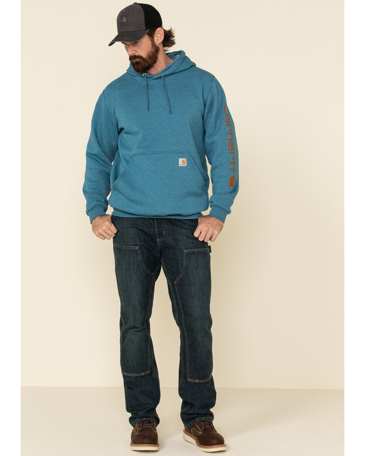 carhartt sweatshirt blue