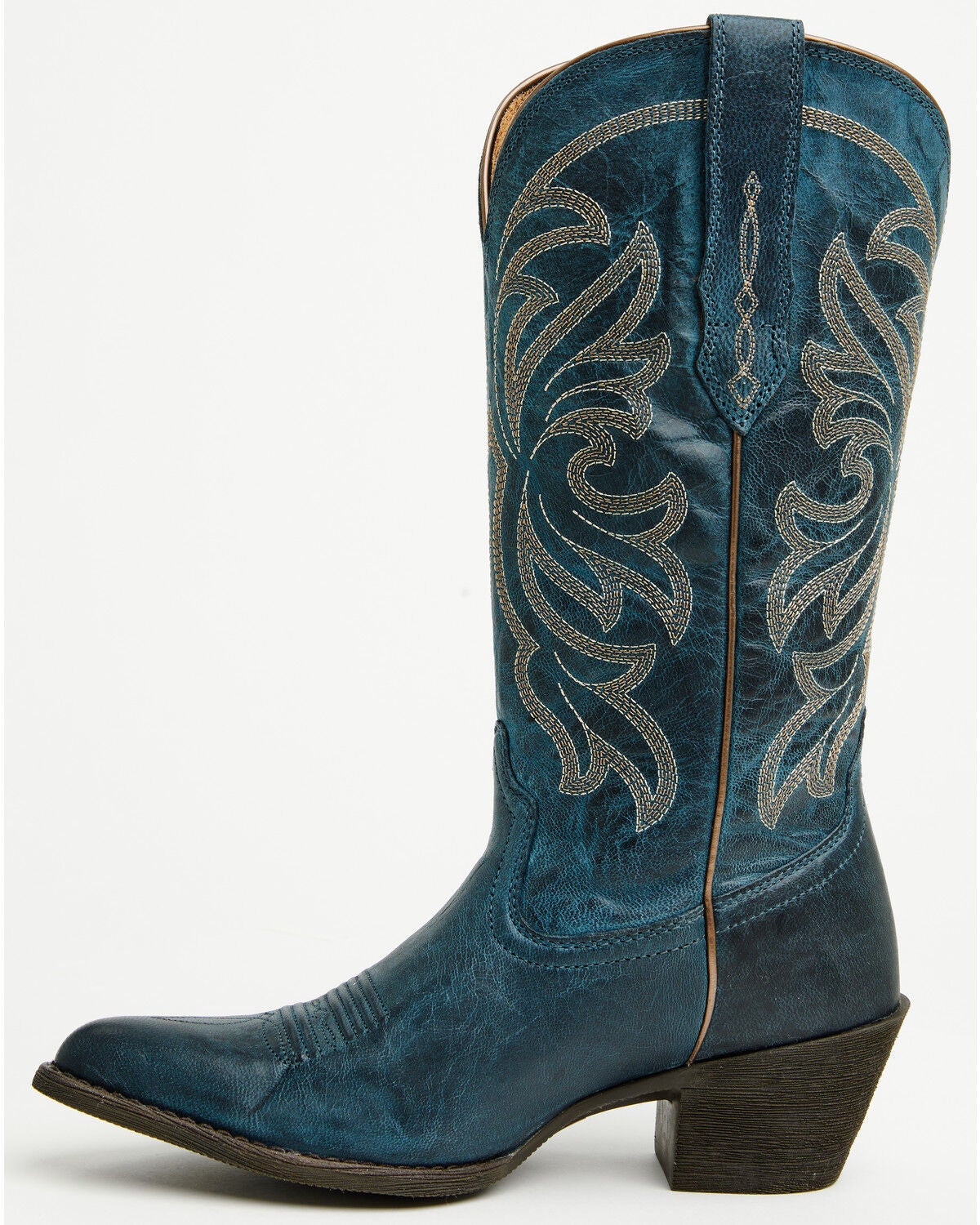 Image #3 - Ariat Women's Heritage Western Western Boots - Round Toe, Blue, hi-res