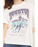 Image #3 - Girl Dangerous Women's Houston Rodeo Short Sleeve Graphic Tee, White, hi-res