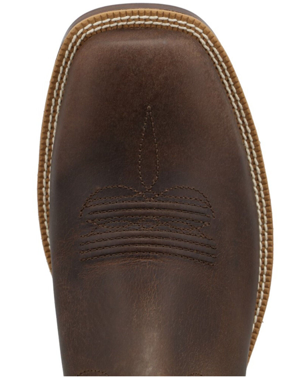 Image #6 - Twisted X Men's Top Hand Tall Performance Western Boots - Broad Square Toe, Dark Brown, hi-res