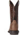 Image #3 - Ariat Men's Authentic Layton Western Boot - Broad Square Toe , Brown, hi-res