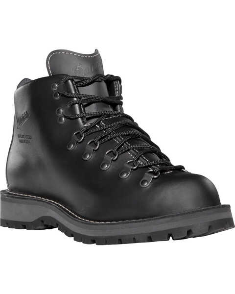 Danner Men's Mountain Light II Hiking Boots - Round Toe, Black, hi-res