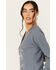 Image #2 - Cleo + Wolf Women's Tequila Graphic Long Sleeve Thermal , Slate, hi-res