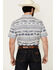 Image #4 - Cody James Men's Apache Trail Southwestern Striped Short Sleeve Button-Down Stretch Western Shirt, Navy, hi-res