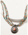 Image #1 - Shyanne Women's Wildflower Bloom Short Necklace, Silver, hi-res
