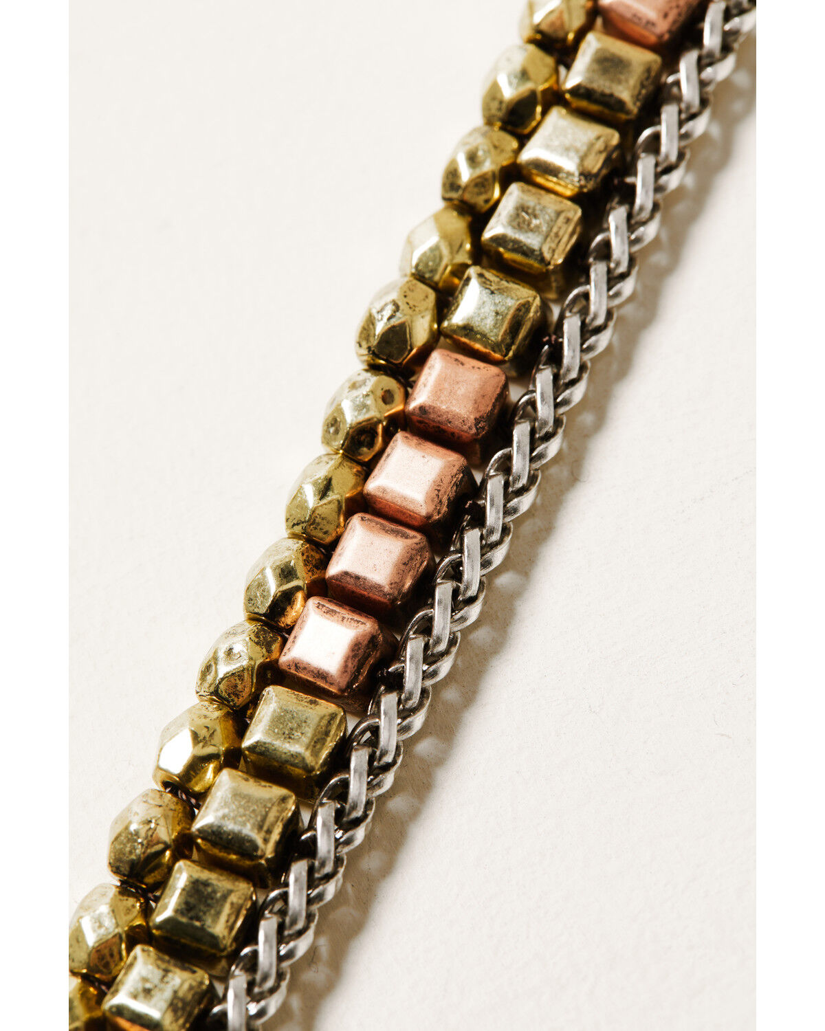 Image #4 - Shyanne Women's Cactus Rose Mixed Metal Bracelet Set - 3 Piece, Rust Copper, hi-res