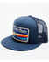 Image #1 - Salty Rodeo Men's Oil Rig Logo Patch Trucker Cap, Navy, hi-res