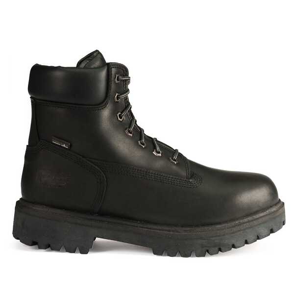 Image #2 - Timberland Pro Men's  6" Waterproof Insulated Work Boots, Black, hi-res