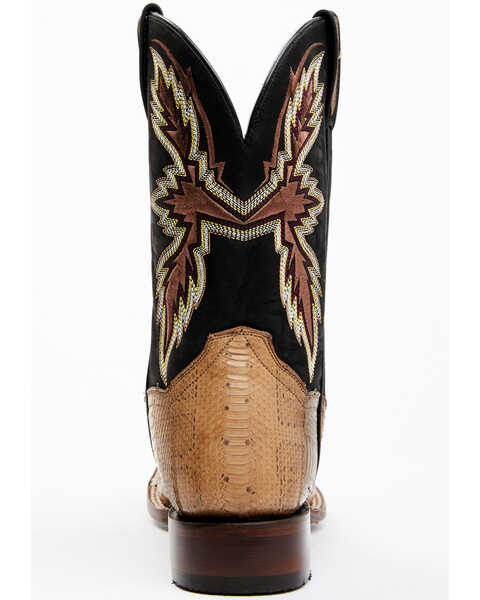 Image #5 - Dan Post Men's Taupe Water Snake Exotic Western Boots - Broad Square Toe , Taupe, hi-res