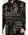 Image #3 - Outback Trading Co Men's Luca Southwestern Print Shacket, Black, hi-res