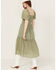 Image #4 - Flying Tomato Women's Tier Midi Dress, Sage, hi-res