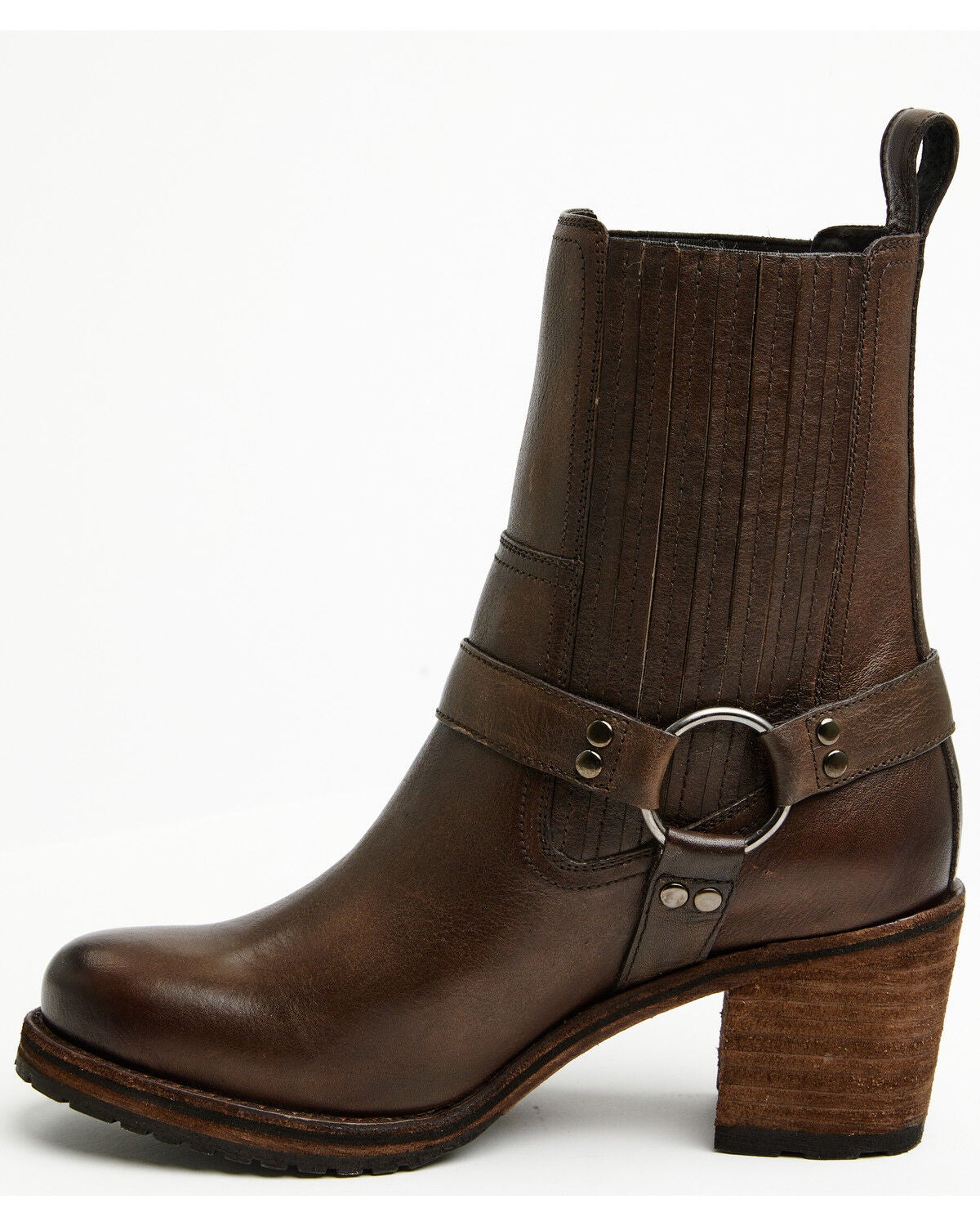 Image #5 - Cleo + Wolf Women's Skylar Fashion Boots - Round Toe, Dark Brown, hi-res