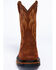 Cody James Men's 11" Decimator Western Work Boots - Soft Toe, Brown, hi-res