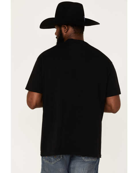Image #4 - Cinch Men's American Rodeo Brand Graphic Logo T-Shirt, Black, hi-res