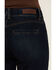Image #2 - Rock & Roll Denim Women's Dark Wash High Rise Welt Pocket Trouser Stretch Denim Jeans, Dark Wash, hi-res