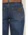 Image #4 - Wrangler Retro Boys' Jackson Hole Dark Wash Relaxed Bootcut Stretch Denim Jeans, Blue, hi-res