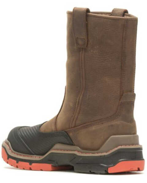 Image #3 - Wolverine Men's Durashocks® Shield Wellington Work Boots - Composite Toe, Dark Brown, hi-res