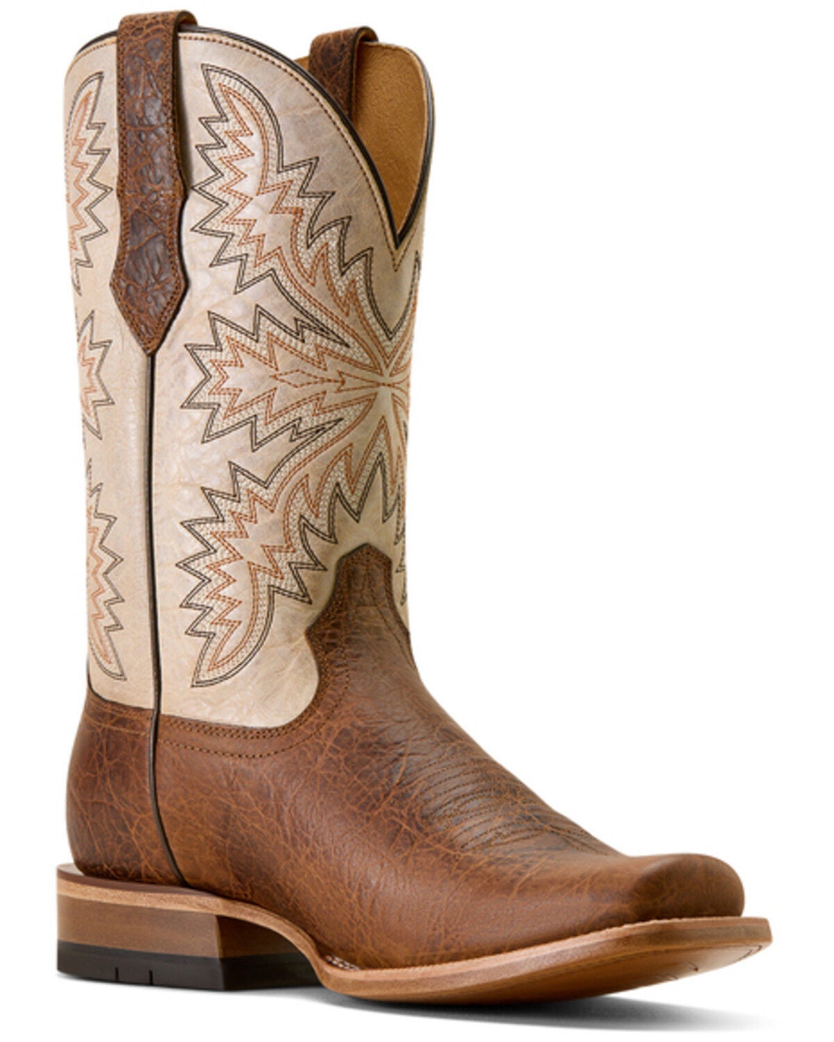 Image #1 - Ariat Men's South Fork Western Boots - Broad Square Toe, Brown, hi-res