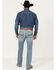 Image #3 - Ariat Men's M7 Medium Wash Slim Stretch Kodi Straight Stretch Denim Jeans, Medium Wash, hi-res
