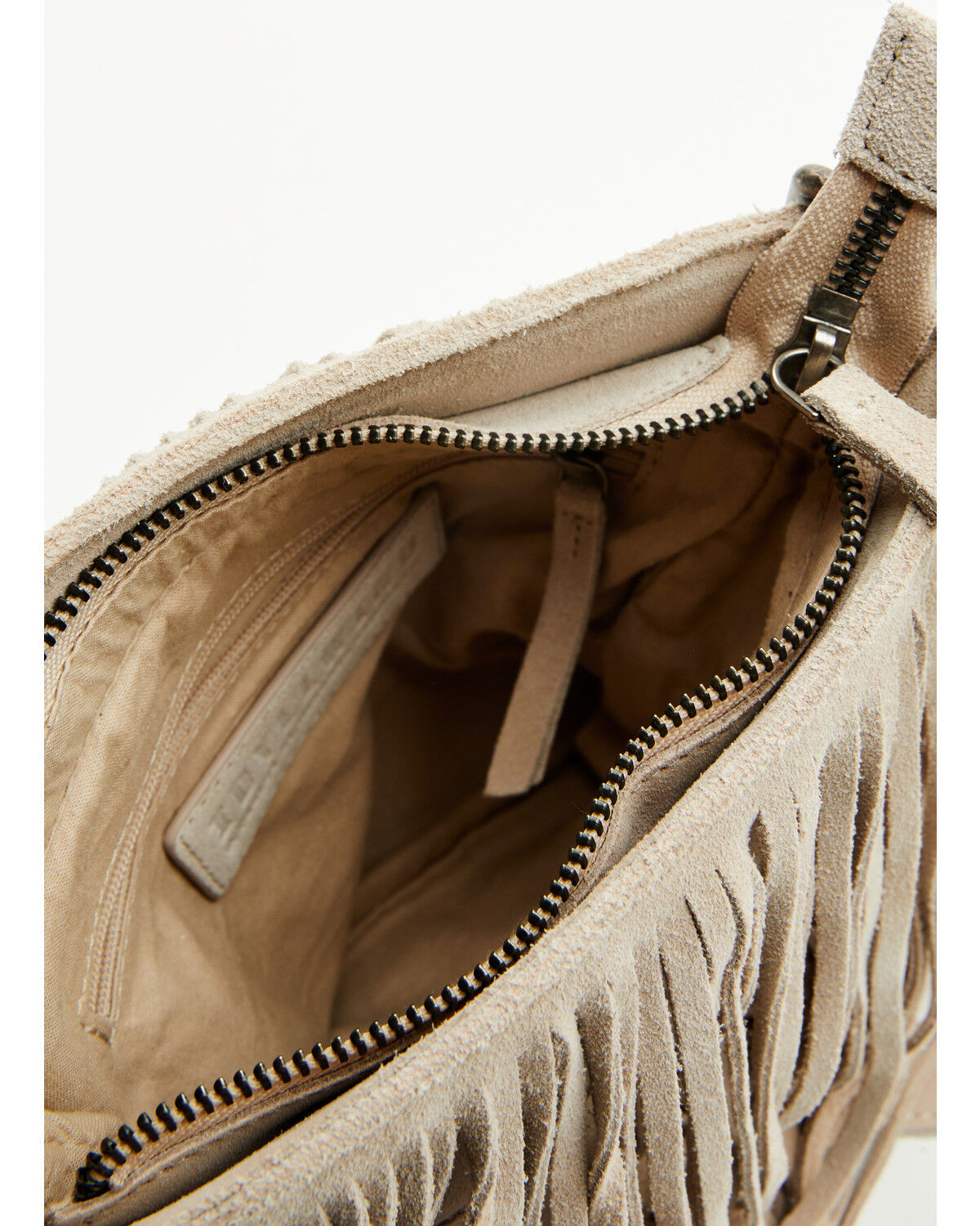 Image #4 - Idyllwind Women's Camarillo Fringe Suede Crossbody Bag, Sand, hi-res