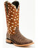 Image #1 - Ariat Women's Frontier Angelina Exotic Caiman Western Boots - Broad Square Toe, Brown, hi-res