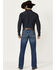 Image #3 - Ariat Men's M5 Medium Wash Pismo Bucklin Straight Denim Jeans - Big, Medium Wash, hi-res