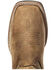 Ariat Women's Round-Up Waterproof Western Performance Boots - Square Toe, Brown, hi-res