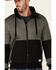 Image #3 - Hooey Men's Gray & Black Tech Fleece Zip-Front Jacket, Grey, hi-res