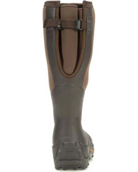 Image #3 - Muck Boots Men's Wetland XF Rubber Boots - Round Toe, Brown, hi-res